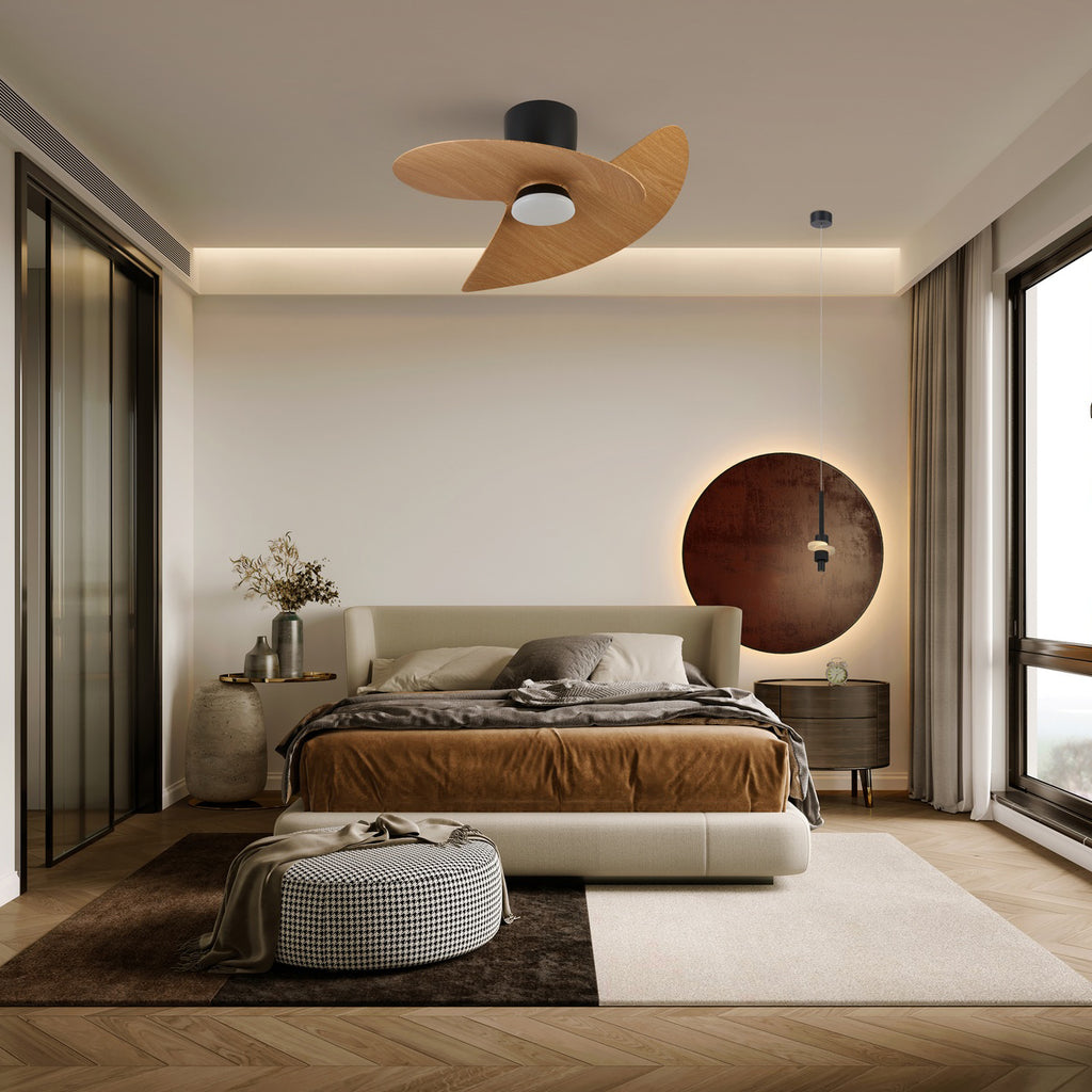 Mantra ONA stropni LED ventilator 70cm DRVO/CRNA