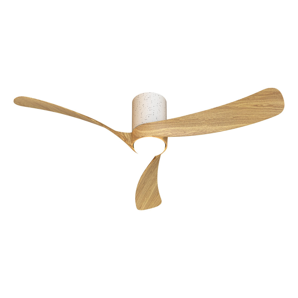 Mantra NEMO II M stropni LED ventilator 122cm DRVO/BIJELA KERAMIKA