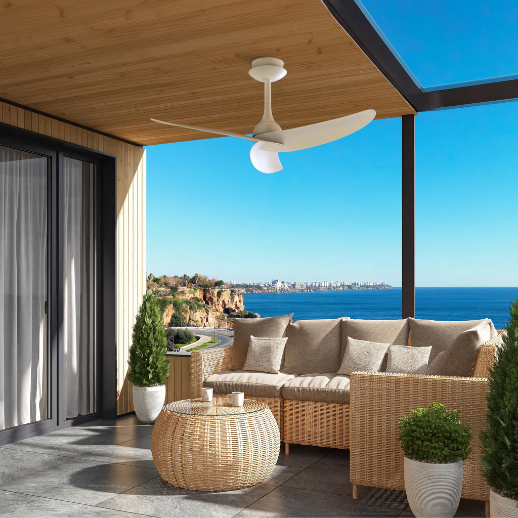 Mantra IPANEMA L stropni ventilator 117cm IP44 BIJELI