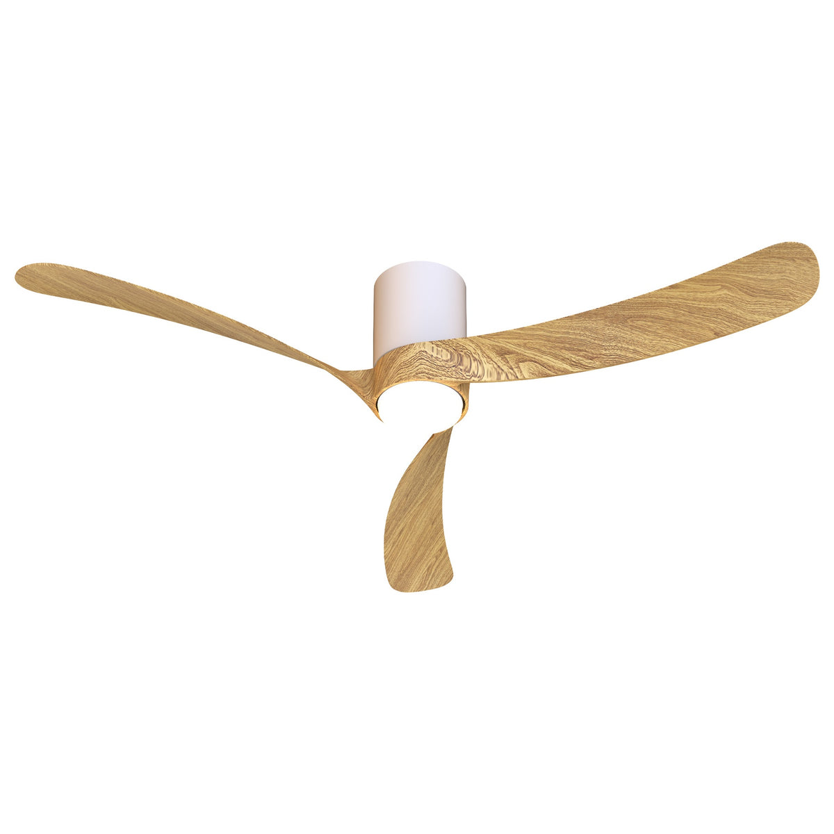 Mantra NEMO II L stropni LED ventilator 132cm DRVO/BIJELA