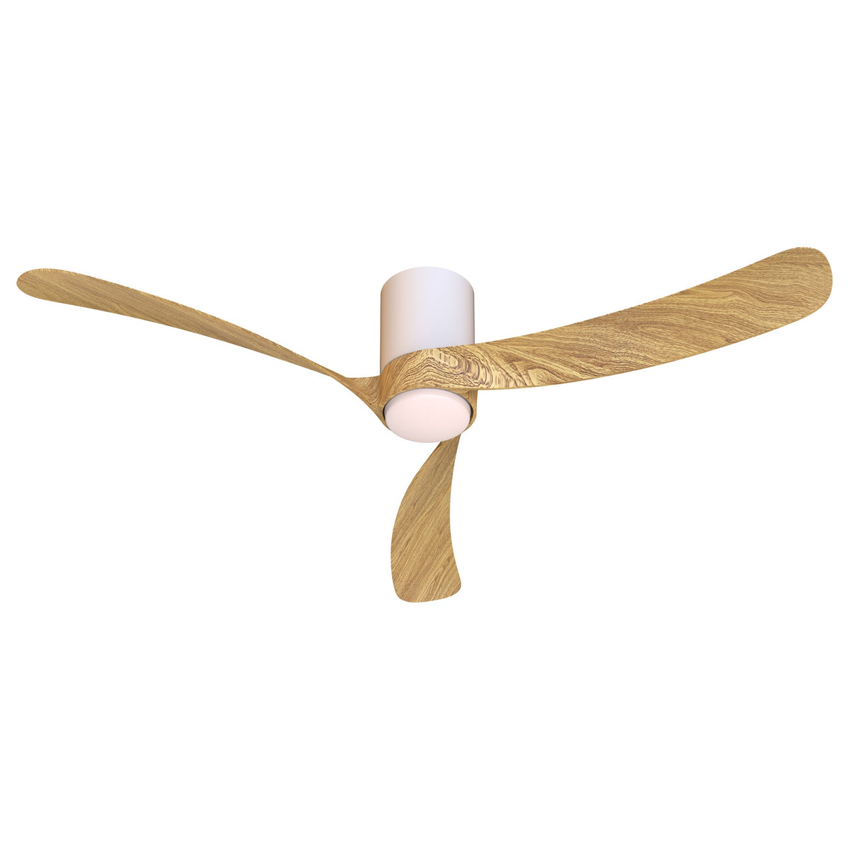 Mantra NEMO II L stropni LED ventilator 132cm DRVO/BIJELA