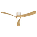 Mantra NEMO II L stropni LED ventilator 132cm DRVO/BIJELA KERAMIKA