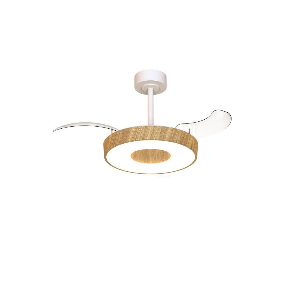 Mantra COIN FAN S PAMETNI LED stropni ventilator 91cm DRVO/BIJELA