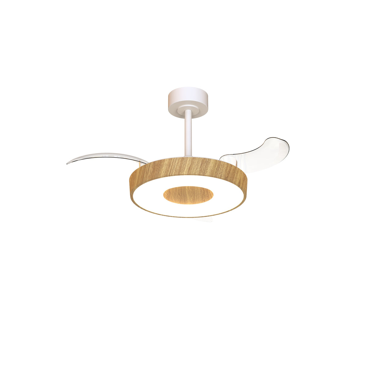 Mantra COIN FAN S PAMETNI LED stropni ventilator 91cm DRVO/BIJELA