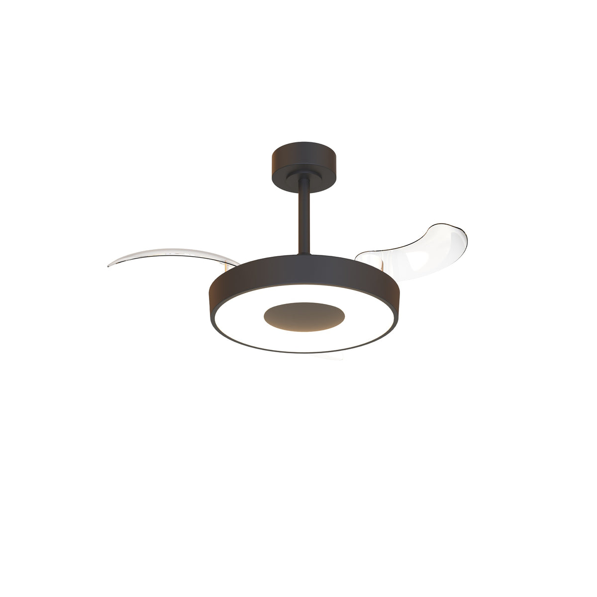 Mantra COIN FAN S PAMETNI LED stropni ventilator 91cm CRNI
