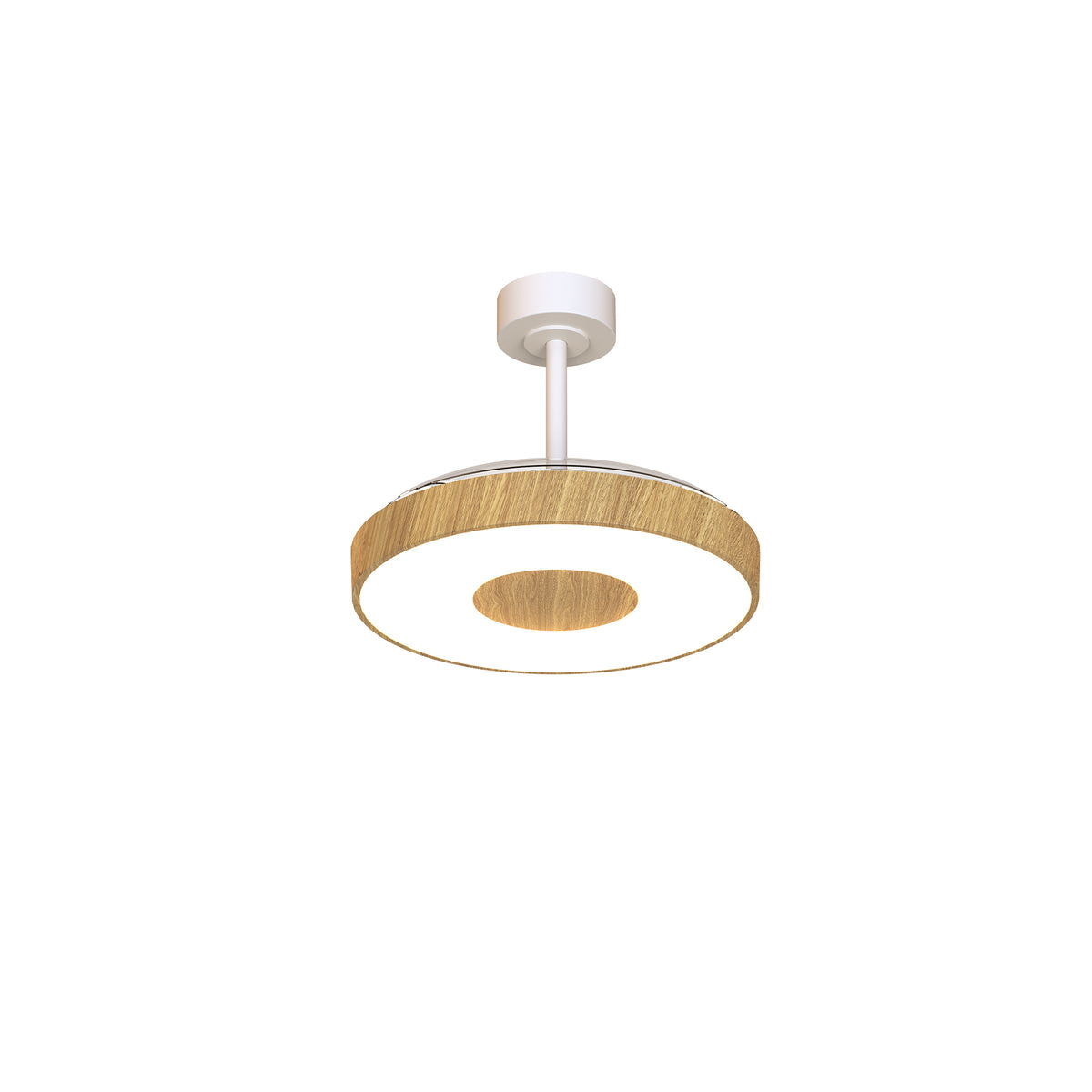 Mantra COIN FAN M PAMETNI LED stropni ventilator 106cm DRVO/BIJELA