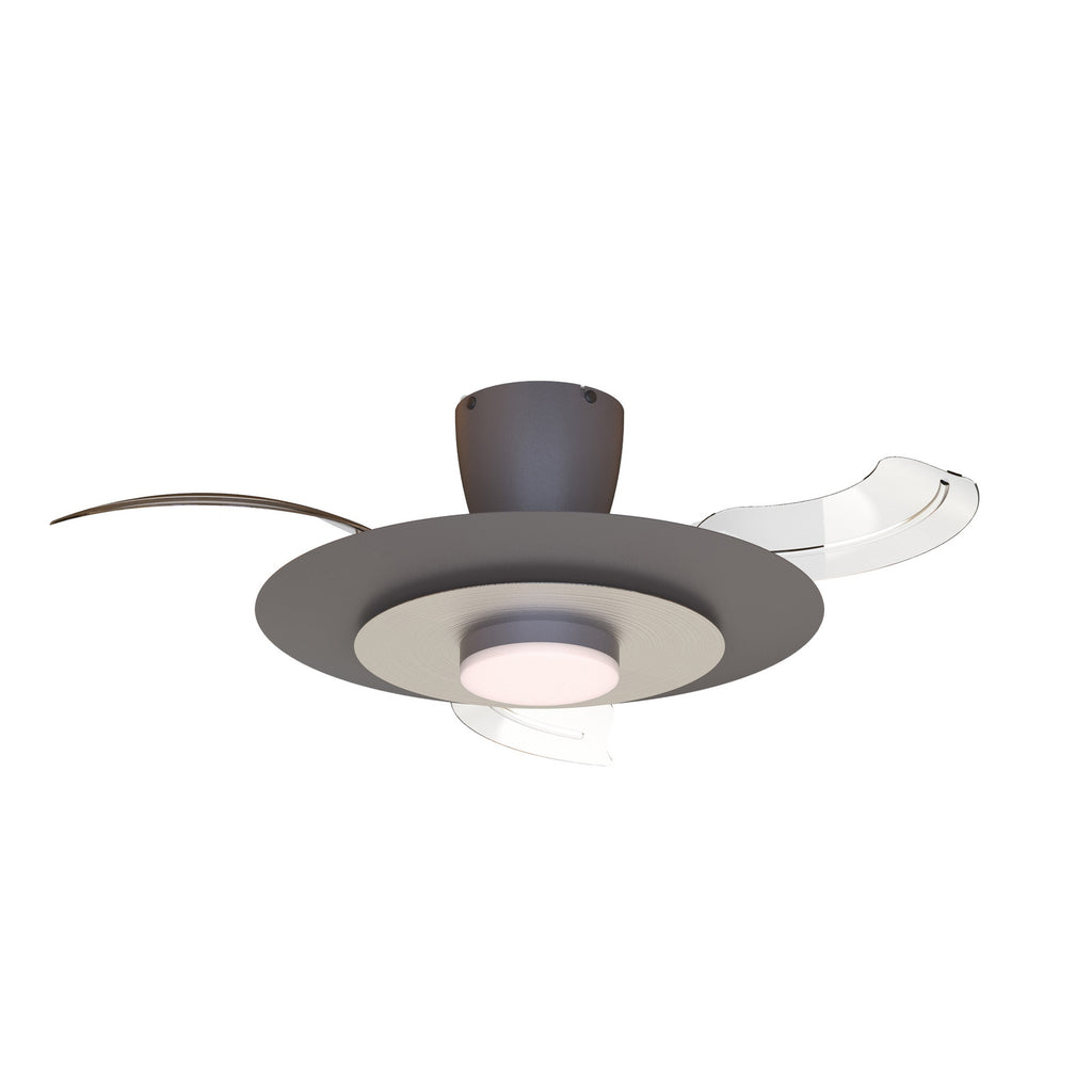 Mantra KYOTO stropni LED ventilator s uvlačivim krilima 50/106cm SMEĐI