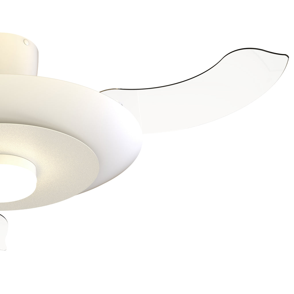 Mantra KYOTO stropni LED ventilator s uvlačivim krilima 50/106cm BIJELI