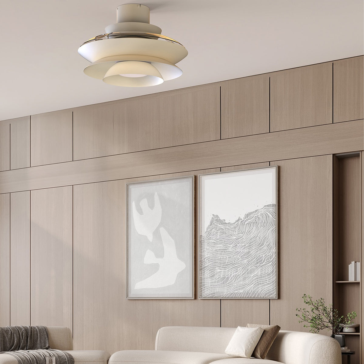Mantra ACONCAGUA stropni LED ventilator 106cm BIJELI