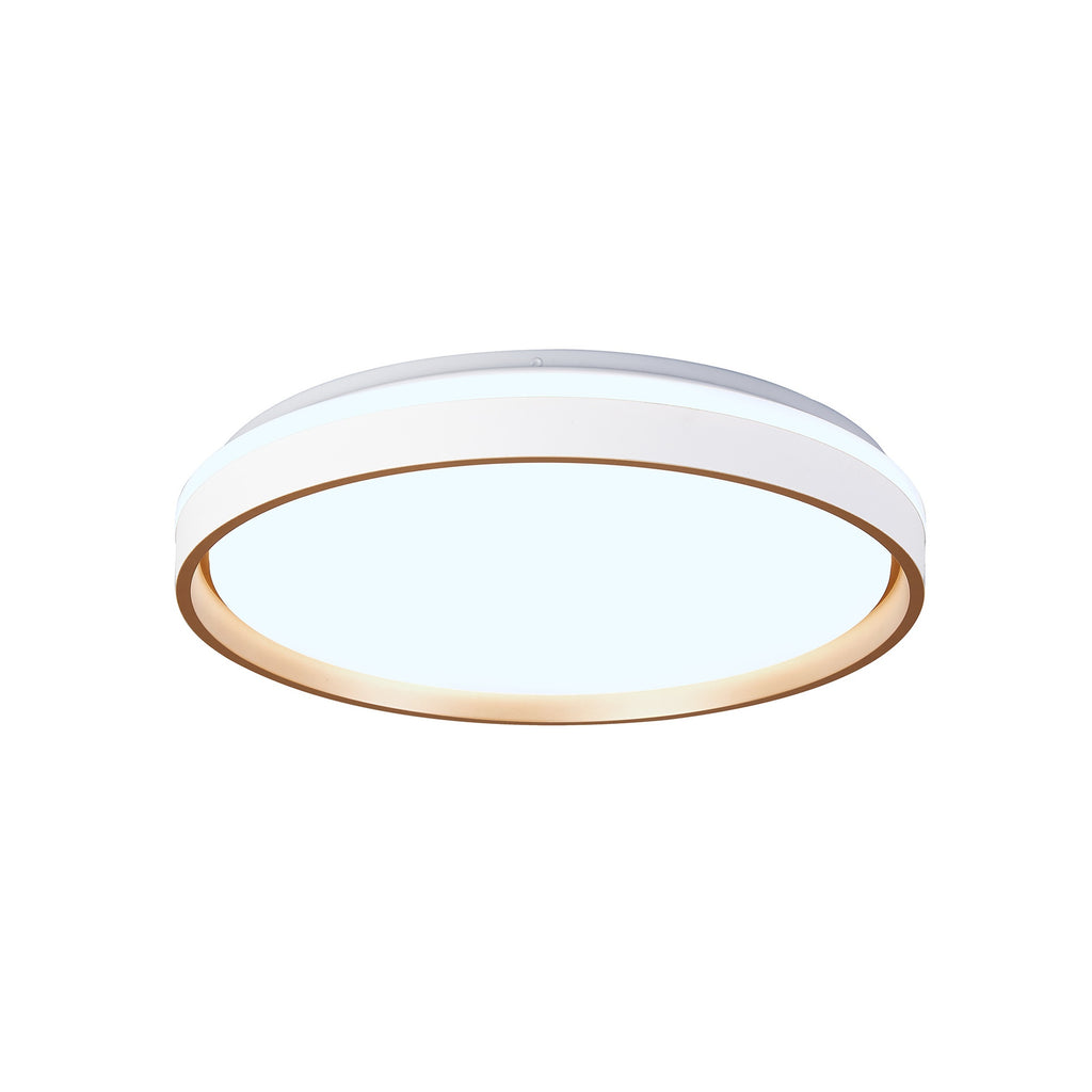 Mantra VERONA II OKRUGLA LED STROPNA SVJETILJKA ZLATNA 55W - 50 CM - DALJINSKI UPRAVLJAČ