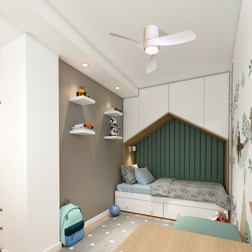 Mantra NEMO II XS stropni LED ventilator 72cm BIJELI