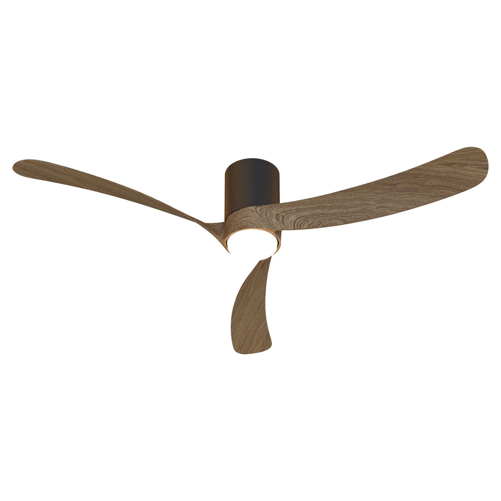 Mantra NEMO II L stropni LED ventilator 132cm ORAH/CRNA