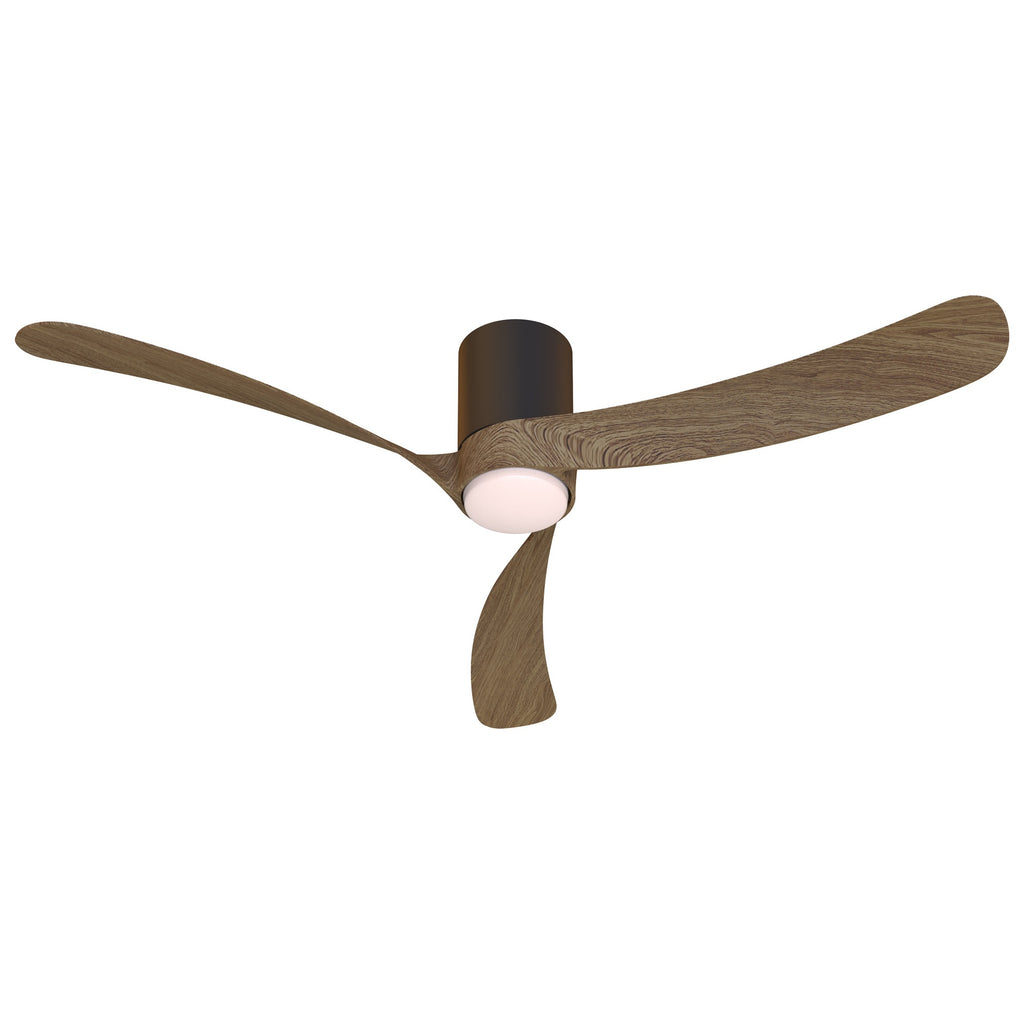Mantra NEMO II L stropni LED ventilator 132cm ORAH/CRNA