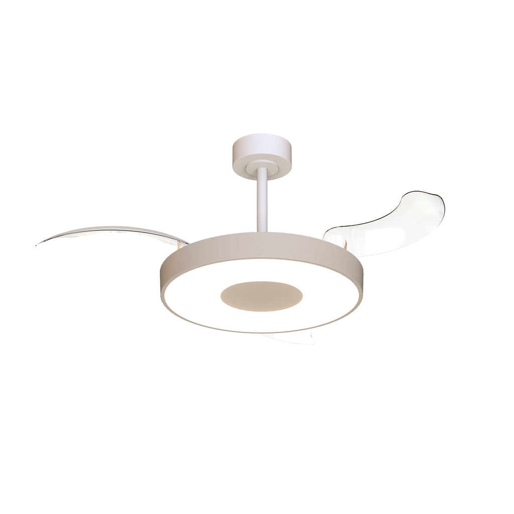 Mantra COIN FAN M PAMETNI LED stropni ventilator 106cm BEŽ