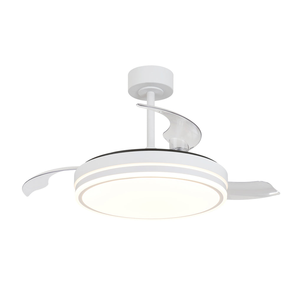 Mantra LUNA S stropni LED ventilator 91cm BIJELI