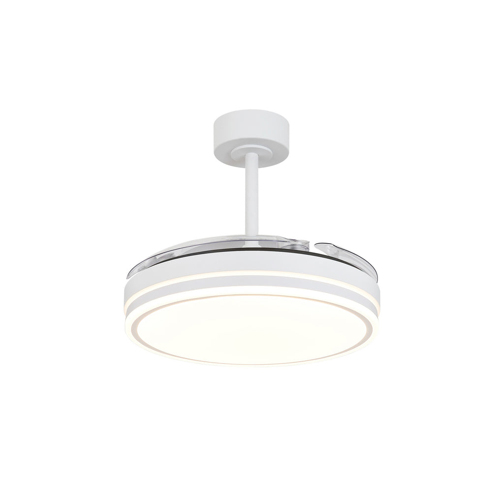 Mantra LUNA S stropni LED ventilator 91cm BIJELI