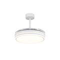 Mantra LUNA S stropni LED ventilator 91cm BIJELI