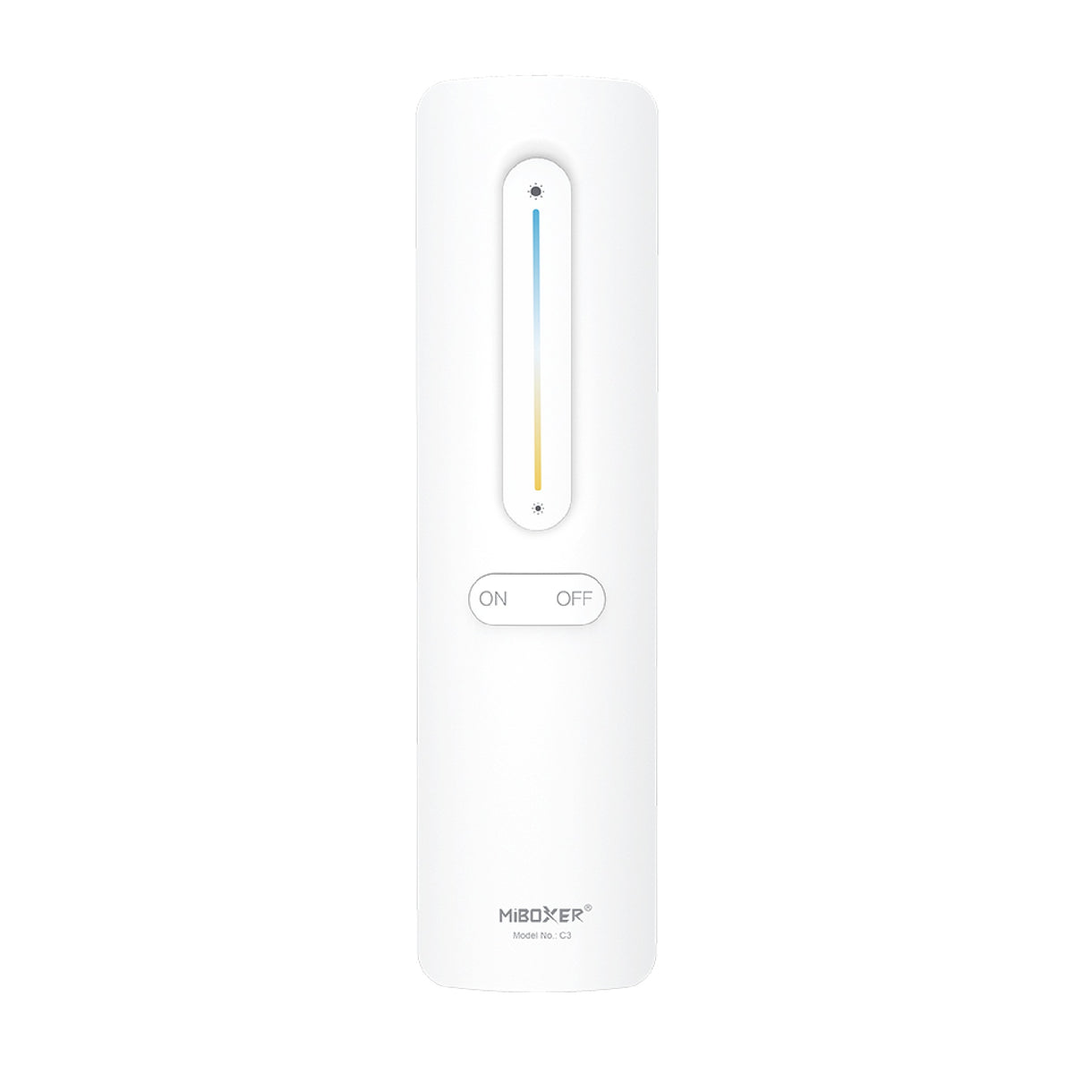 CCT daljinski upravljač za LED rasvjetu, 2.4G, 30m, BIJELI