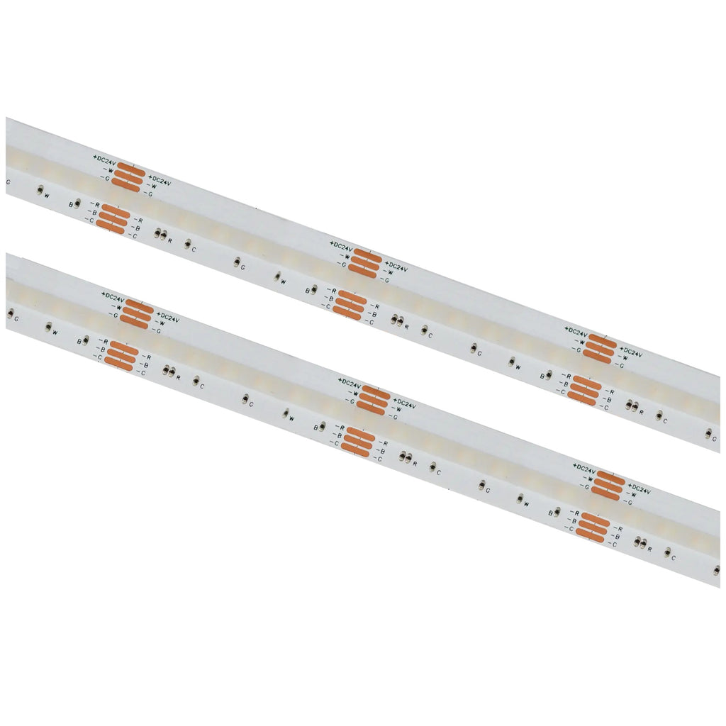 RGB+CCT COB LED traka, 24V, 840LED/m, 16W/m, IP66, 1m