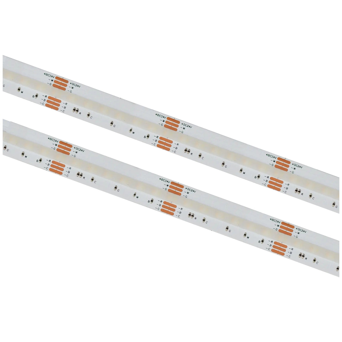 RGB+CCT COB LED traka, 24V, 840LED/m, 16W/m, IP20, 1m