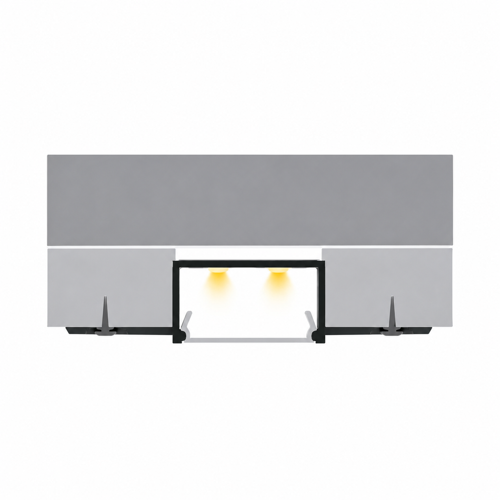 LED profil za gips ploče / knauf GK14-3, 2000 mm