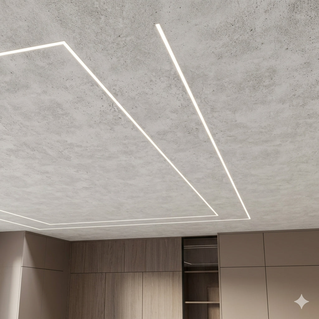 LED profil za gips ploče / knauf GK18-3, 2000 mm
