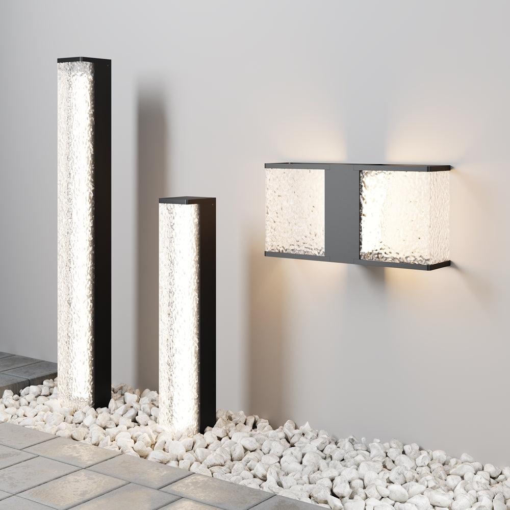 LED podna svjetiljka  Floeva, 9W, 3000K, IP65, 500MM, CRNA