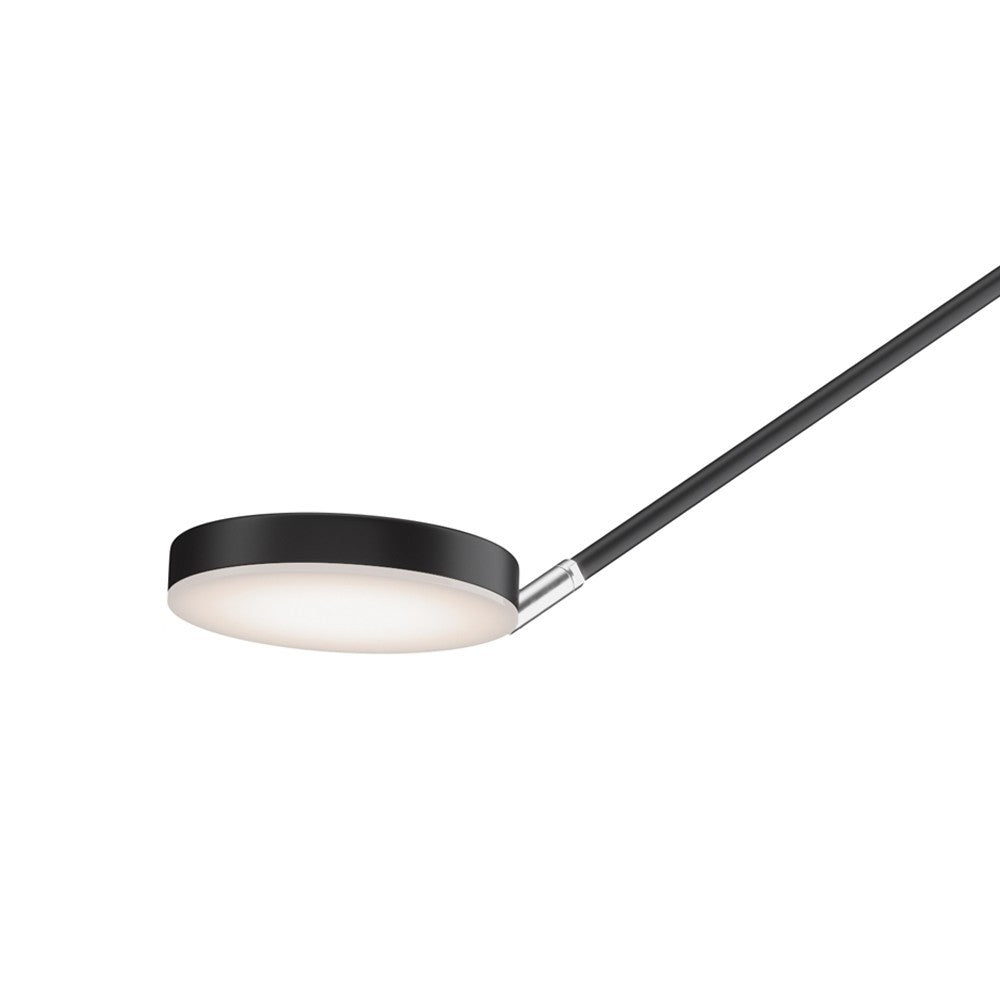 LED dimabilna zidna svjetiljka FAD 120x1000 6W 3000K CRNA
