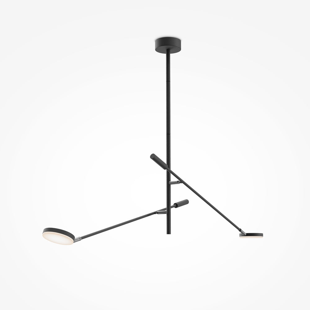 LED stropna svjetiljka FAD 1004x230x1225 15W 3000K CRNA