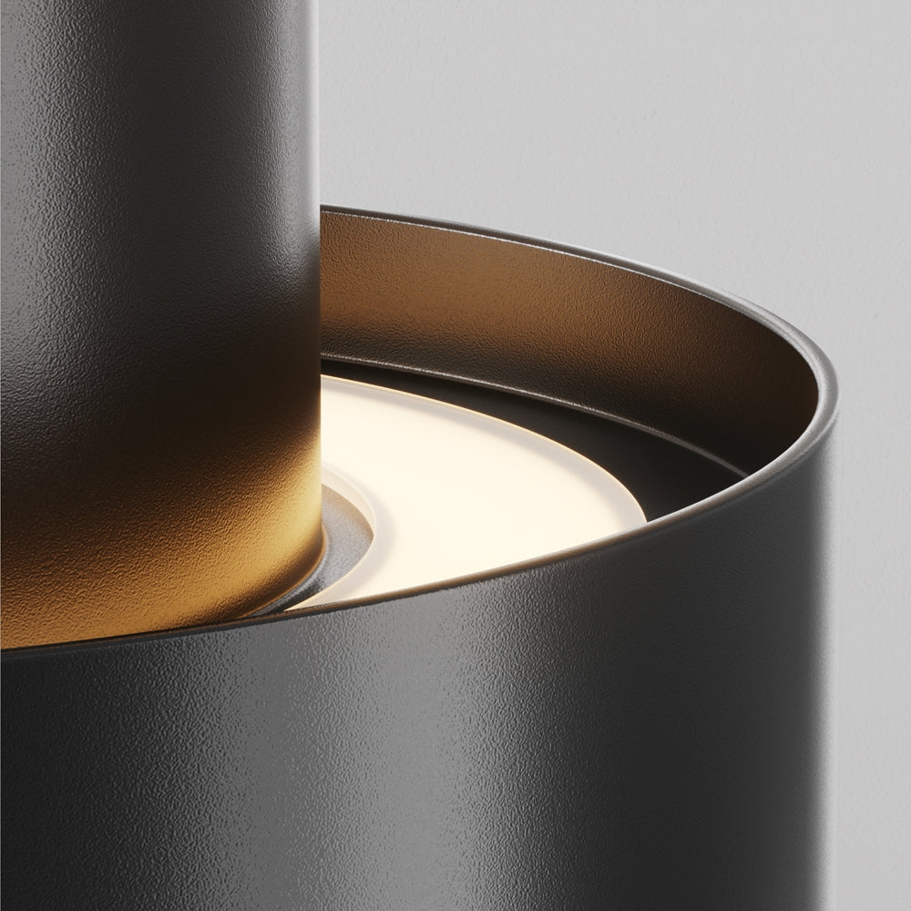 Moderna LED stropna svjetiljka MAYTONI Planet 16W CRNA