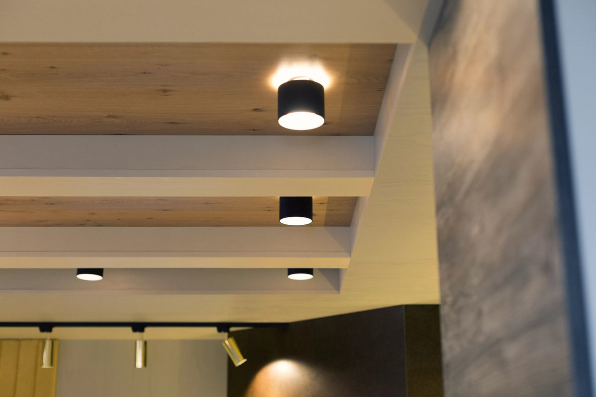 Moderna LED stropna svjetiljka MAYTONI Planet 16W CRNA