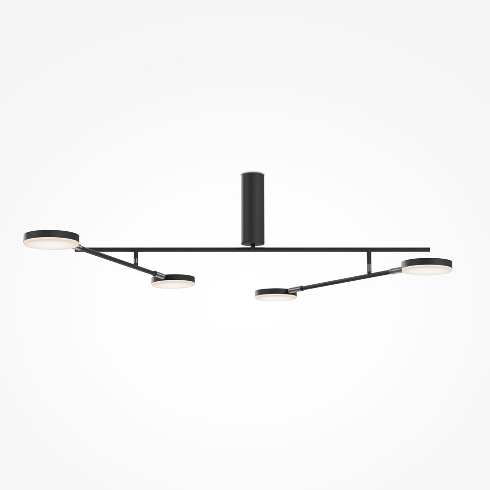 LED stropna svjetiljka FAD 270x700x1151 26W 3000K CRNA