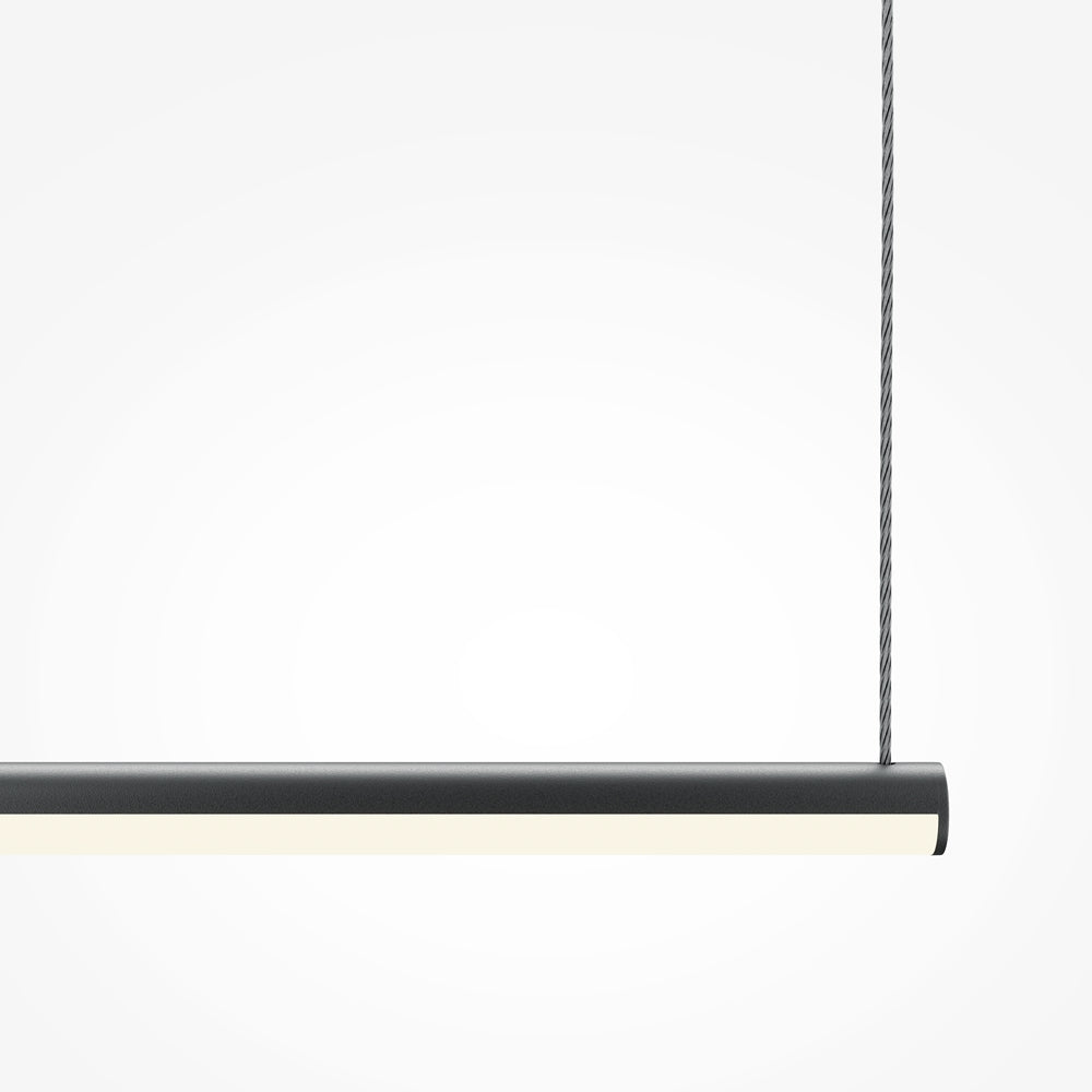 LED viseća svjetiljka Halo 10W 2600-3500K 800mm crna