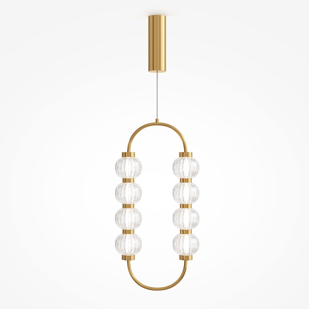 LED viseća svjetiljka Amulet 16W 3000K 565x278mm boja zlata