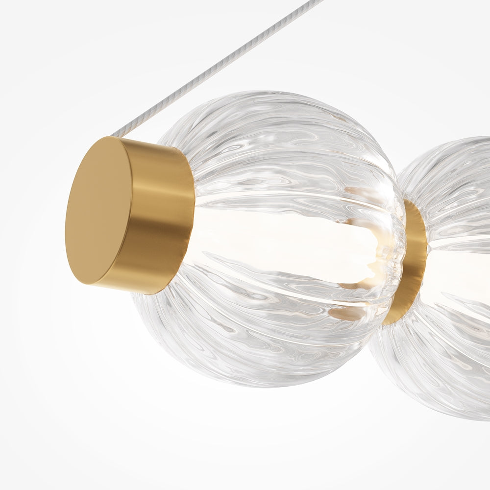 LED viseća svjetiljka Amulet 22W 3000K 1100mm boja zlata
