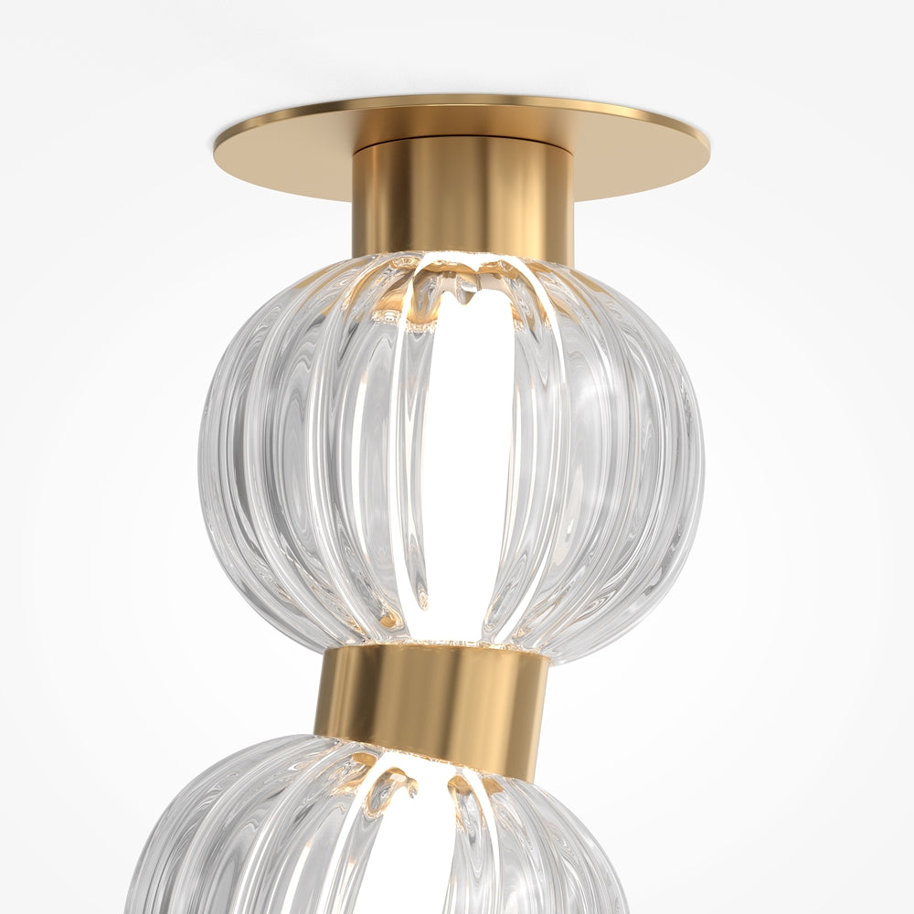 LED viseća svjetiljka Amulet 36W 3000K 1500mm boja zlata