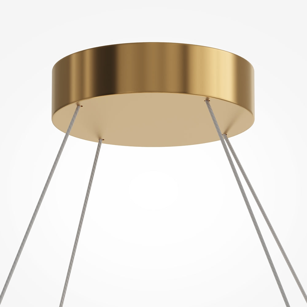 LED viseća svjetiljka Amulet 40W 3000K Ø800mm boja zlata