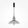 LED viseća svjetiljka Bangkok 12W 3000K Ø400mm crna/siva