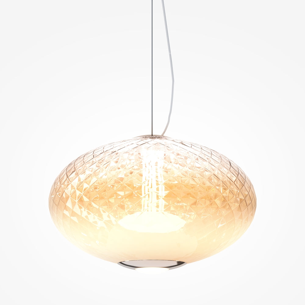 LED viseća svjetiljka Bruma 12W 2700K Ø300mm krom