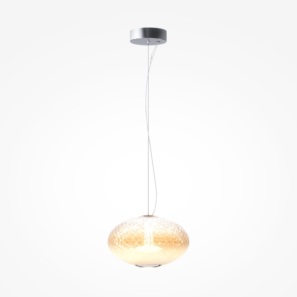 LED viseća svjetiljka Bruma 12W 2700K Ø300mm krom