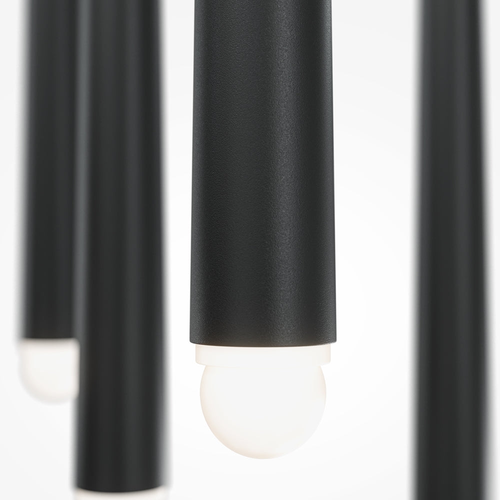 LED viseća svjetiljka Cascade 31W 3000-4000K Ø320mm crna