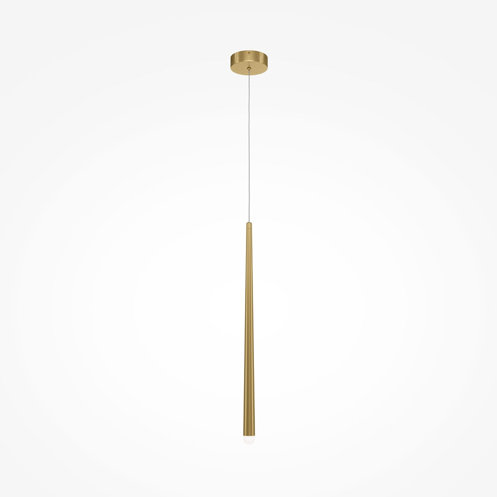 LED viseća svjetiljka Cascade 6W 2600-3500K Ø35x653mm mesing