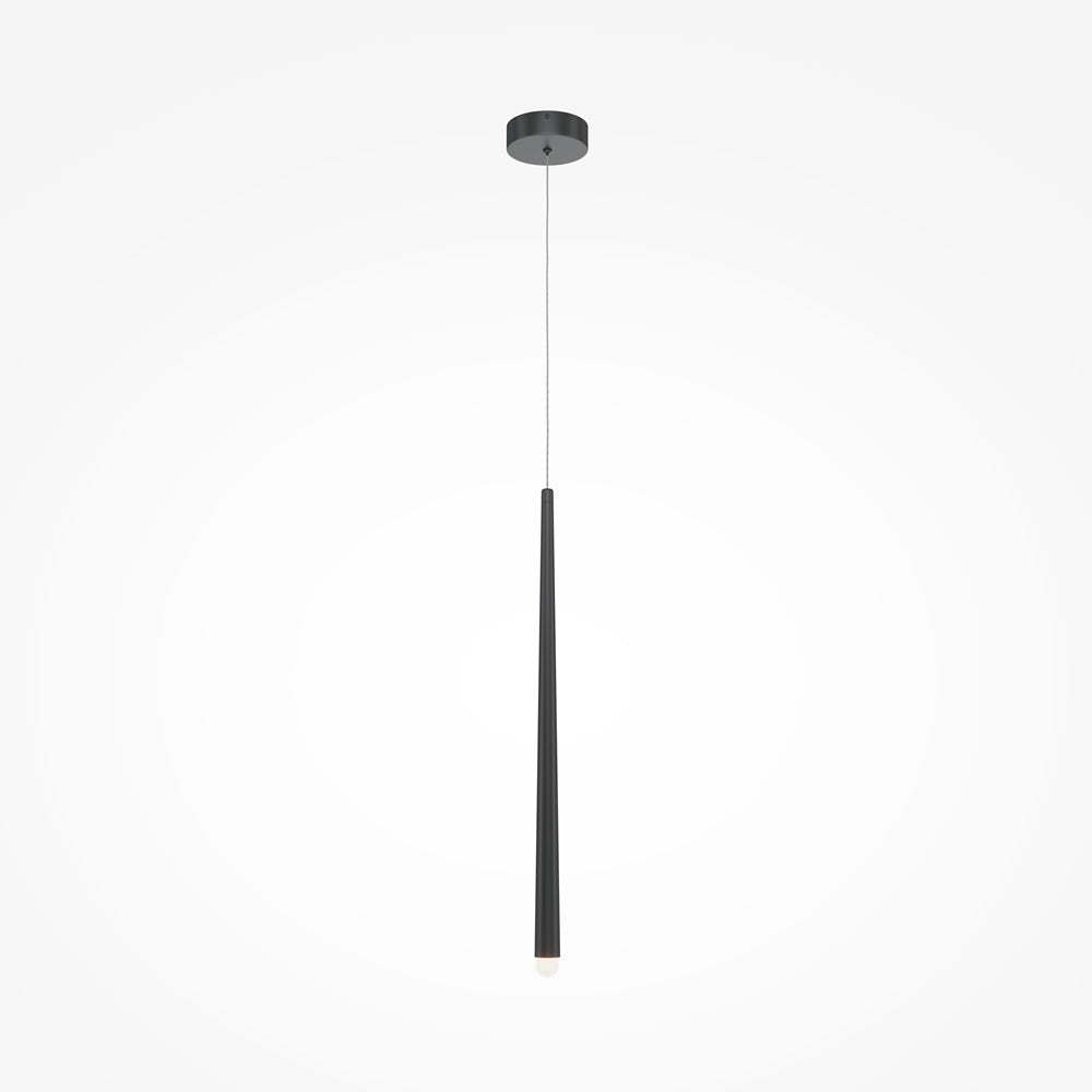 LED viseća svjetiljka Cascade 6W 3000-4000K Ø35x653mm crma
