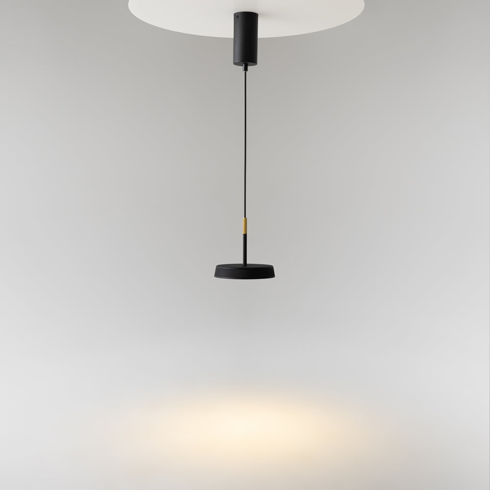 LED viseća svjetiljka El 12W 3000K Ø153mm crna