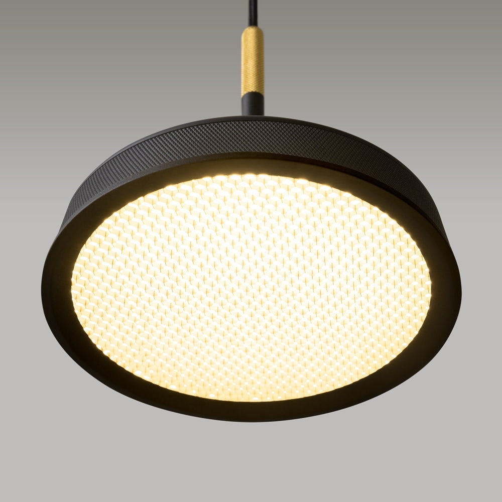 LED viseća svjetiljka El 12W 3000K Ø153mm crna