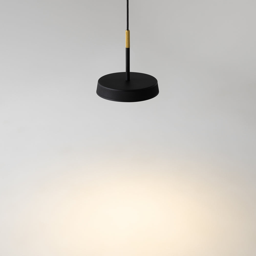 LED viseća svjetiljka El 12W 3000K Ø153mm crna