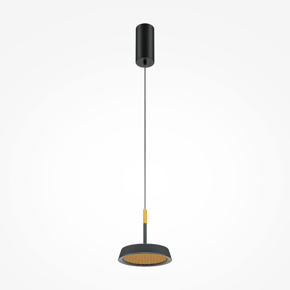 LED viseća svjetiljka El 12W 3000K Ø153mm crna