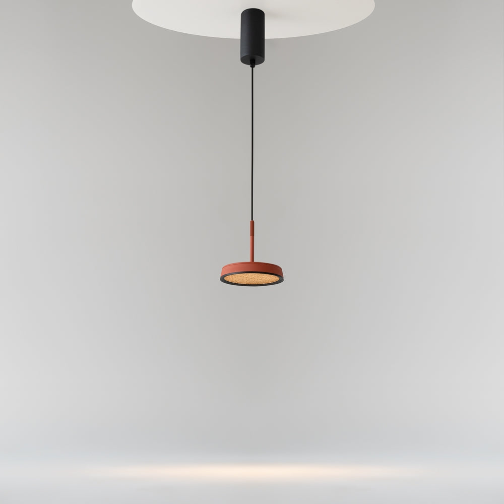 LED viseća svjetiljka El 12W 3000K Ø153mm terakota