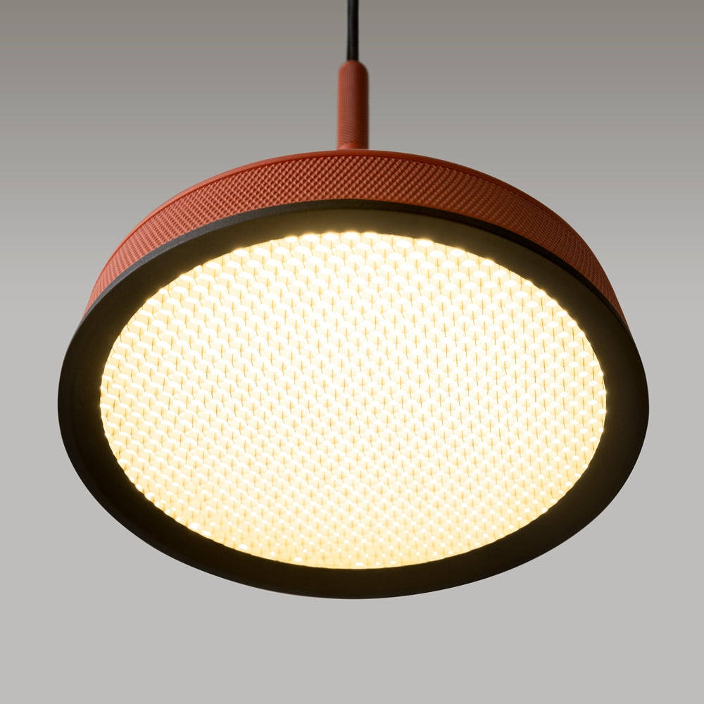 LED viseća svjetiljka El 12W 3000K Ø153mm terakota