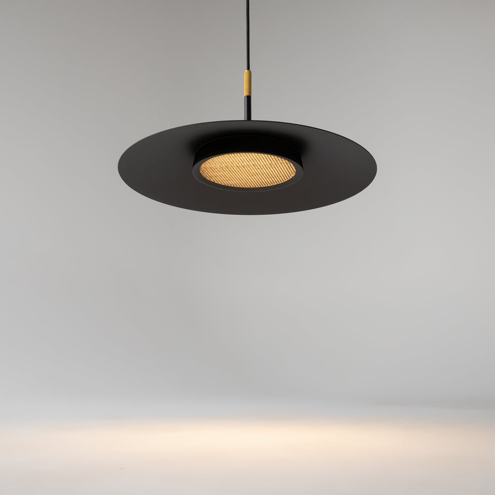 LED viseća svjetiljka El 12W 3000K Ø350mm crna